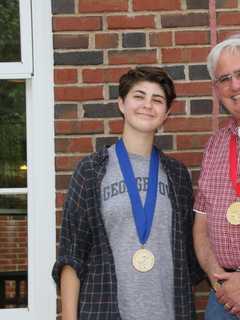 Pleasantville Senior Earns National Medal For Artwork 