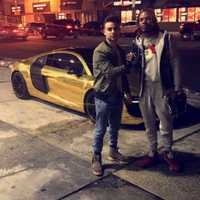 <p>Persin and rapper Fetty Wap of Paterson.</p>