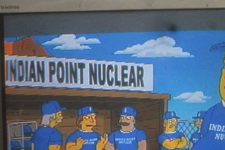 Indian Point Plays Softball With 'The Simpsons'