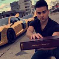 <p>Coby Persin of Edgewater is revving up Gold Chrome Car Rentals, LLC.</p>