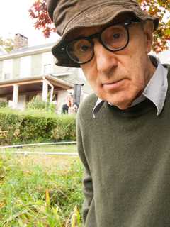 Woody Allen Filming TV Show In Westchester County