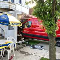 Van Barrels Through Brand New North Jersey Hot Dog Stand Days After Feud: Report