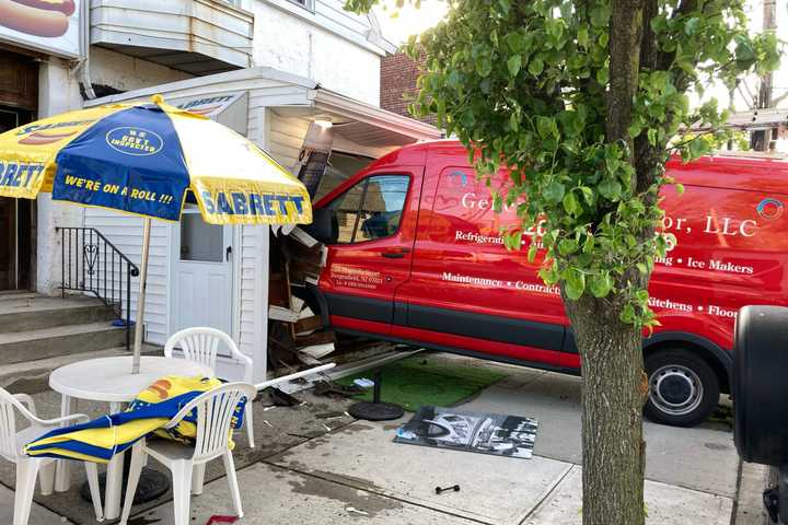 Van Barrels Through Brand New North Jersey Hot Dog Stand Days After Feud: Report