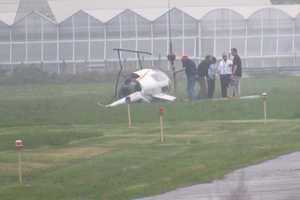 Police: No Injuries After Helicopter Tips Over During Training At Lincoln Park Airport