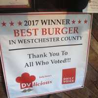 <p>Squires won Best Burger in Westchester from Daily Voice readers.</p>