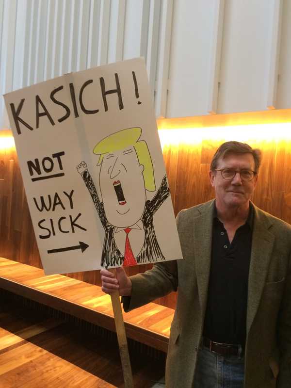 Kasich Draws Republicans Looking For A Choice At Fairfield Event
