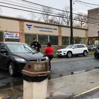 Dollar Store Workers Bring Water To Drivers In Morning Hackensack Crash