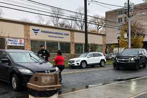 Dollar Store Workers Bring Water To Drivers In Morning Hackensack Crash