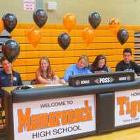 Mamaroneck Student-Athletes Sign College Sport Commitment Letters