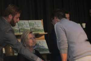 Hillary Clinton Draws Big Crowd At Hometown Book Signing In Chappaqua
