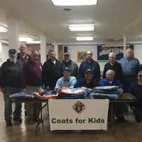 Coat Drive By Norwalk's Knights of Columbus Helps Veterans Stay Warm