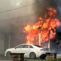 <p>No injuries were reported in the Alden Road blaze.</p>