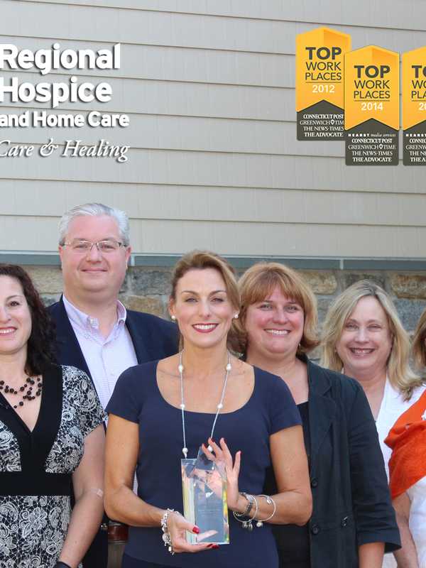 Danbury's Regional Hospice And Home Care Ranks Among Top Workplaces