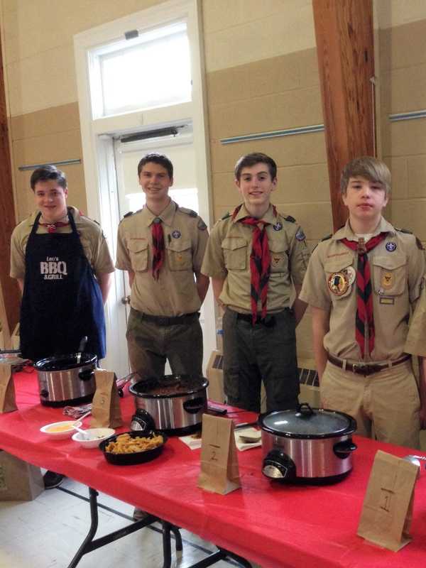 Fairfield Scouts Host Chili Dinner And Cook-Off