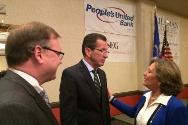 No Magic Wand For Budget Woes, Malloy Tells Bridgeport Area Biz Leaders