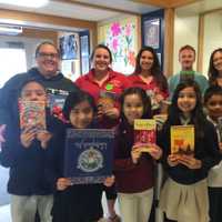 Sacred Heart Students Surprise Bridgeport Kids With Books