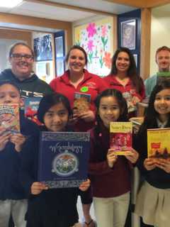 Stratford College Student Joins In Book Drive For Bridgeport Kids