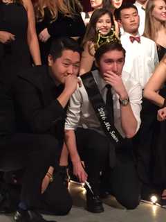 Leonia High School Crowns 'Mr. Senior'