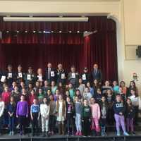 Youngsters Create Valentines For Veterans At Harrison Elementary Schools