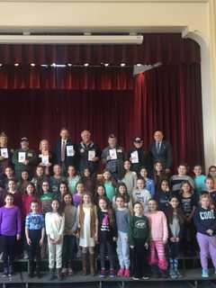 Youngsters Create Valentines For Veterans At Harrison Elementary Schools