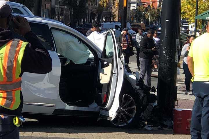 PHOTOS: SUV Driven By 90-Year-Old Man Barrels Through Englewood Shopping District