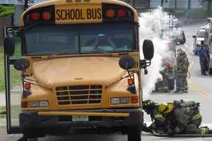 No Injuries In Hawthorne School Bus Fire