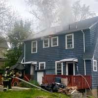 <p>A contractor may have been working when the fire broke out on Walton Street in Ridgewood around 12:30 p.m. Thursday, May 4.</p>