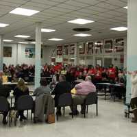 <p>Despite the contentious vote, the crowd responded to with a standing ovation after hearing Koenig would stay as the district&#x27;s Superintendent.</p>