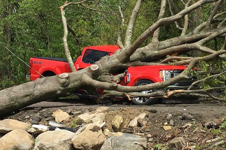 Photo Gallery: Storm Scenes From Lake Carmel, Kent