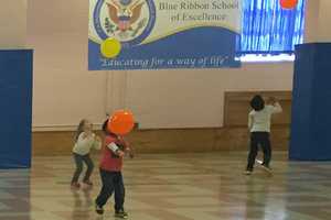PHOTOS: Paramus Students 'Play' With Balloons In Gym Class