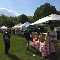 <p>Sunny skies made Thursday a great day to visit the Trumbull Farmers Market.</p>