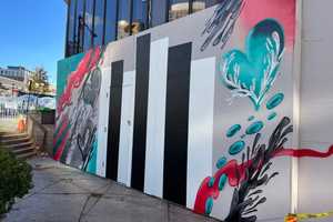 New Mural By Northern Westchester Artist Adorns Soon-To-Be-Converted Galleria Mall Space