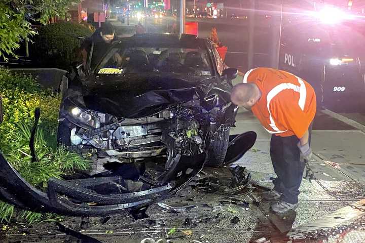 Sedan Slams Into Fair Lawn Church