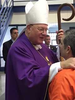 Cardinal Dolan Emphasizes Redemption In Westchester County Jail Visit 