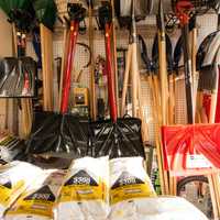 <p>snow shovels</p>