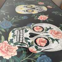 <p>The tabletops at Cantinas Lobos in Pelham are made by</p>