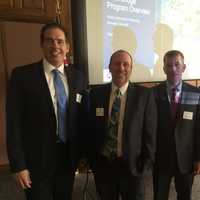 <p>Officials discussed the Walk Bridge project at two public meetings Wednesday evening.</p>