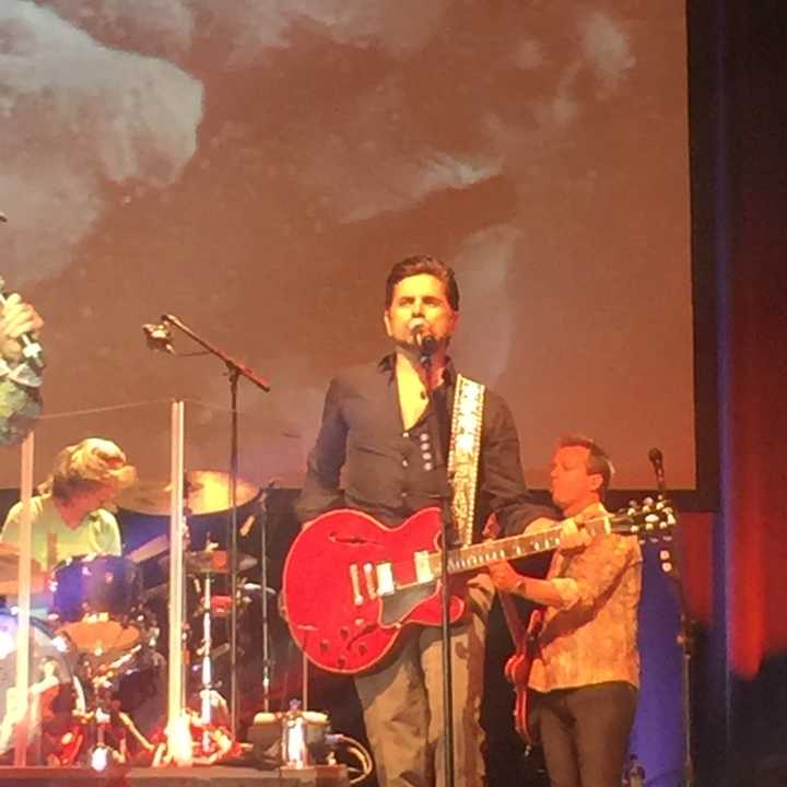 John Stamos singing with The Beach Boys.