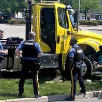 Stricken Tow Truck Driver Crashes Into Tree Off Route 17