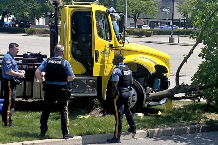 Stricken Tow Truck Driver Crashes Into Tree Off Route 17