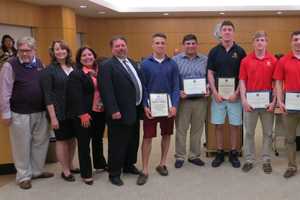 Bergen Freeholders Honor NJSIAA State Champion Wrestlers