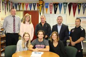 Carmel HS Wrestler Dominic Caporale Commits To Sacred Heart