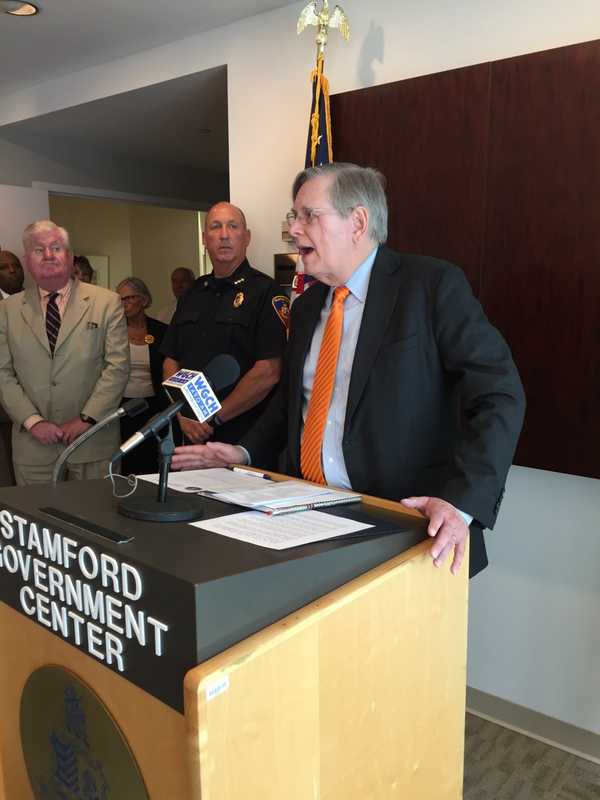 Stamford Mayor Calls For Universal Background Checks, End To Gun Violence