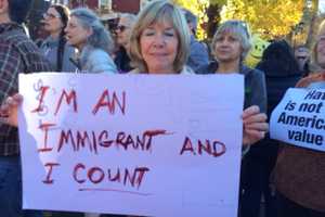 Marchers Hold 'Solidarity Walk' In Downtown Katonah
