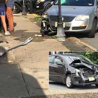 One Injured In Two-Car Hawthorne Crash