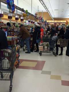 Shoppers Snap Up Supplies, Officials Warns Of Strong Winds, Snow