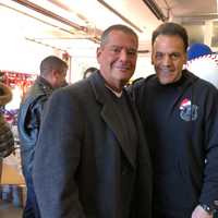 <p>New Jersey State PBA President Marc Kovar and Don Nicoletti</p>