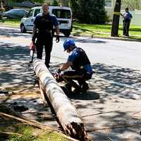 <p>&quot;The training makes it easier to clean up certain scenes,&quot; said Sgt. Todd Colaianni (at right), who&#x27;s a member of the Paramus Police Emergency Services Unit.</p>