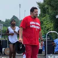 PHOTOS: 'Impractical Jokers' Films Poolside At Cresskill Swim Club