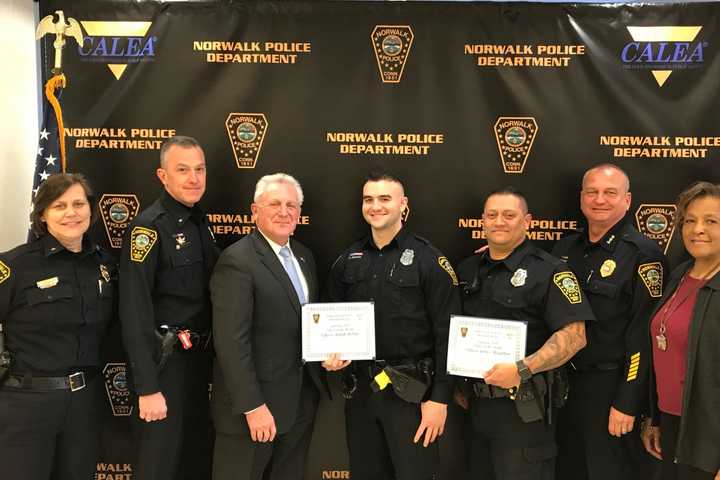 Norwalk Police Name Officers Of Month